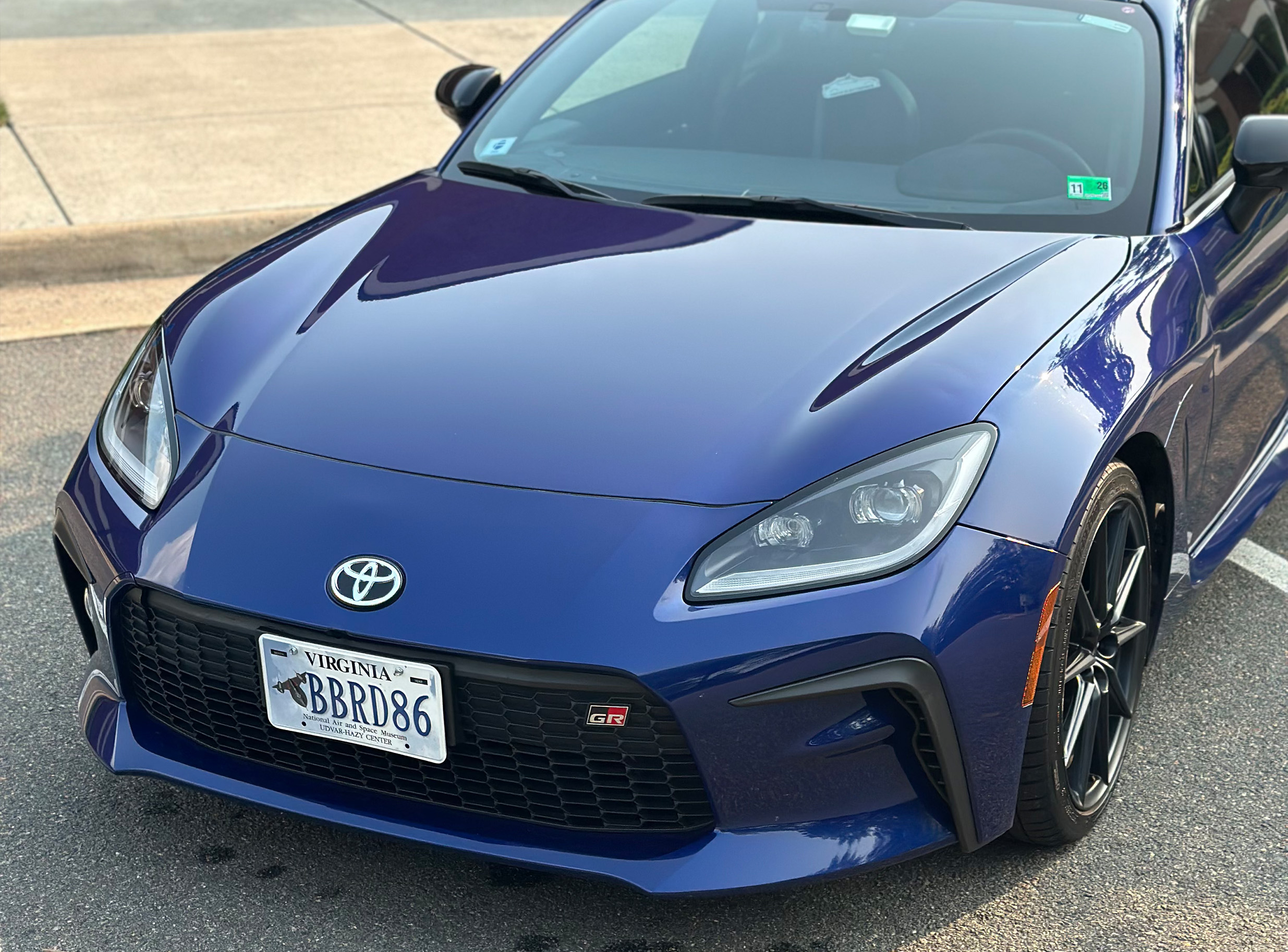 Vehicle detailing close-up